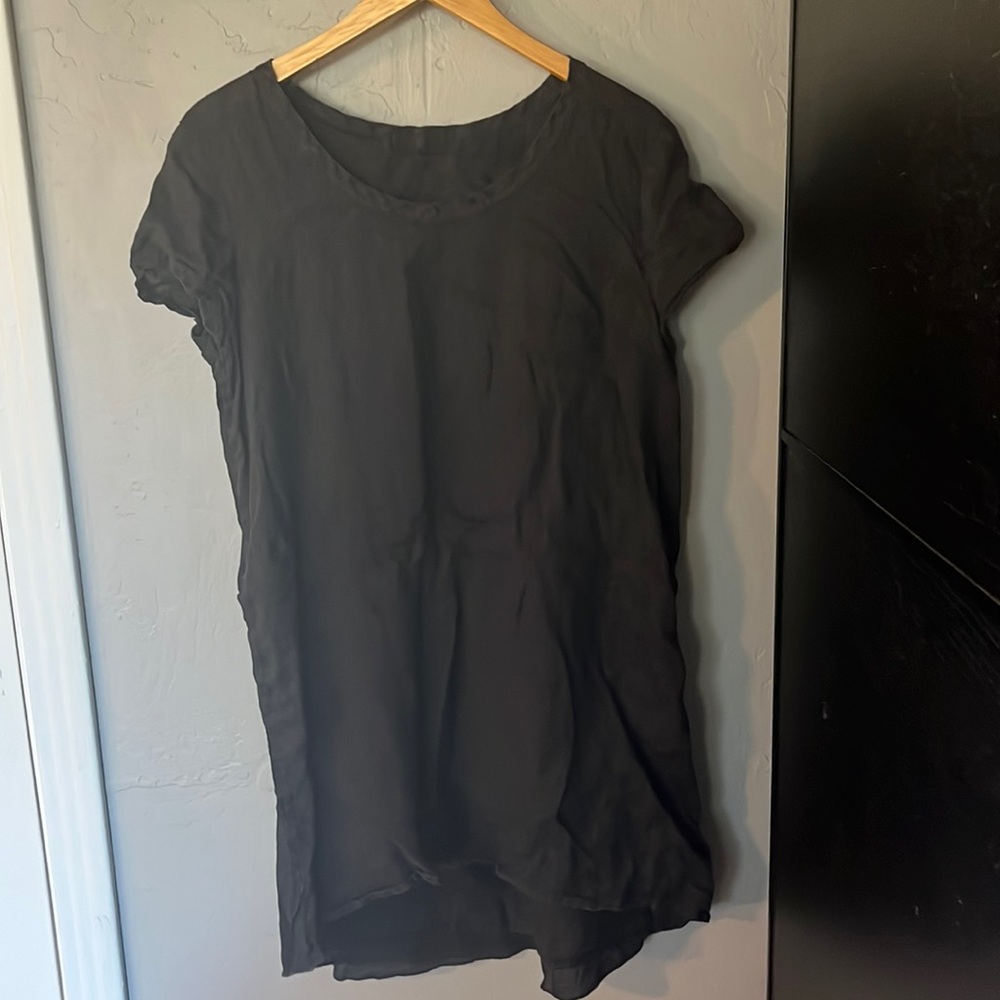 CP Shades black tunic shirt dress